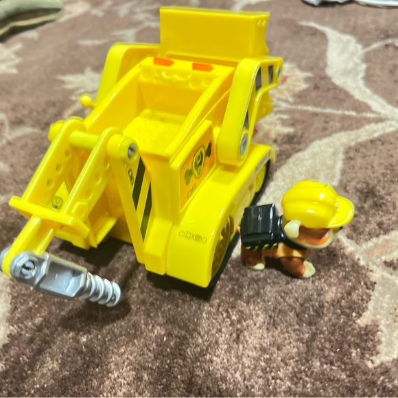 Paw Patrol Dozer Drill Vehicle & Figure Lights Sound - Picture 3 of 4